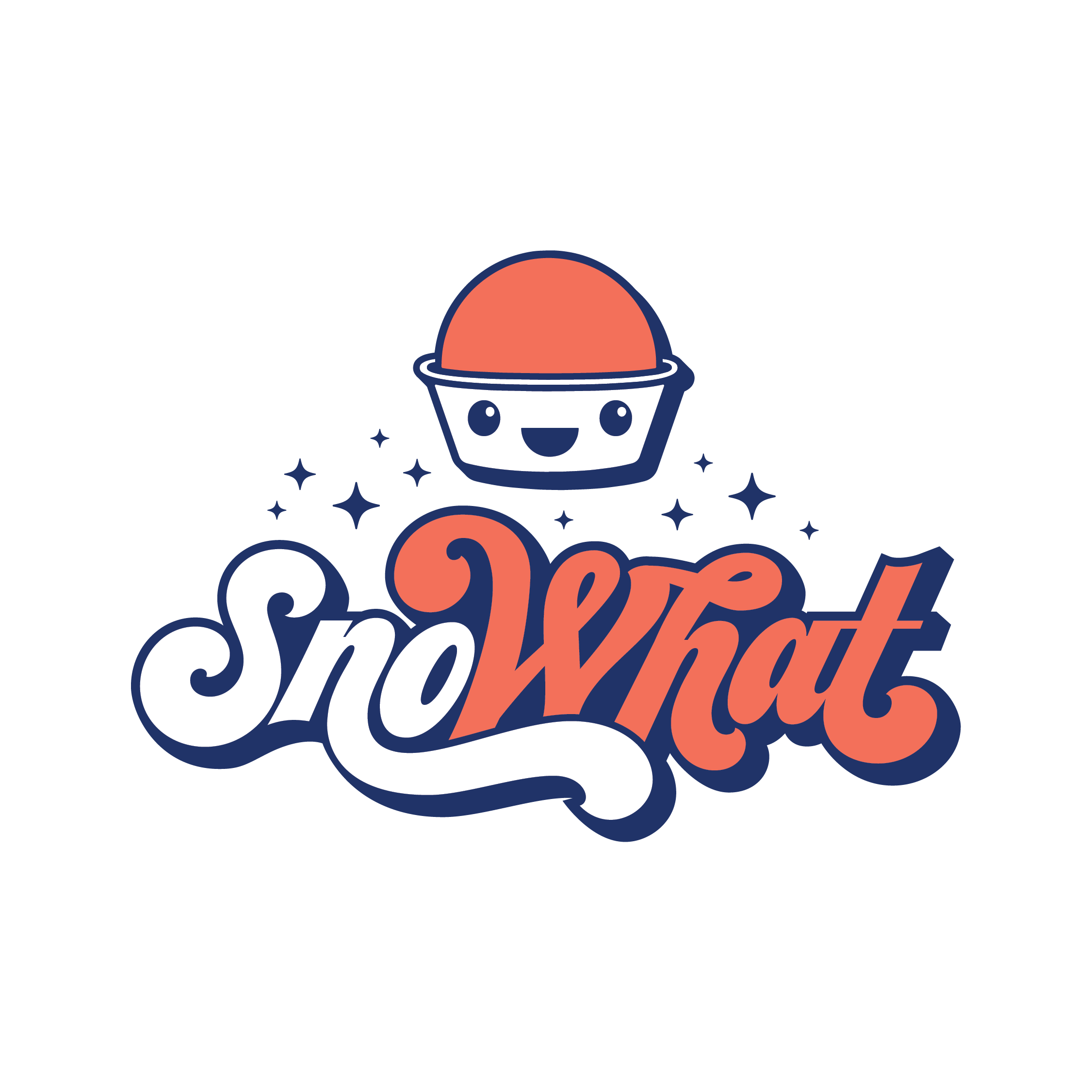 Snowhat SnoWhat Snoballs logo
